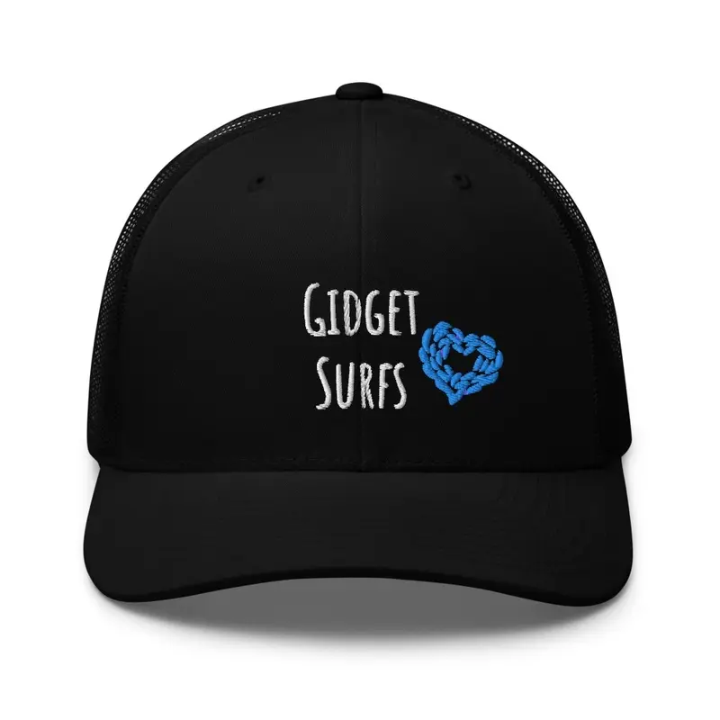 Gidget Surfs Trucker Hat