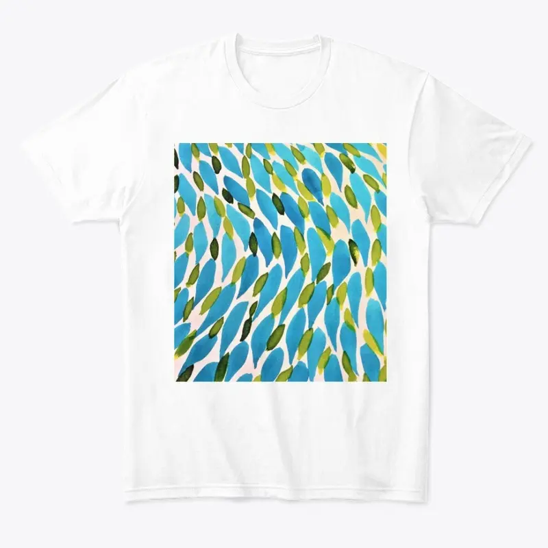 Blue Aloha T-shirt