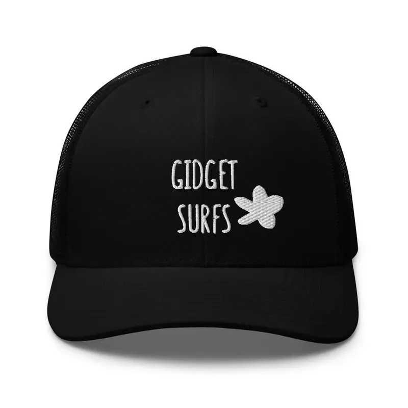 Gidget Surfs Trucker Hat aloha