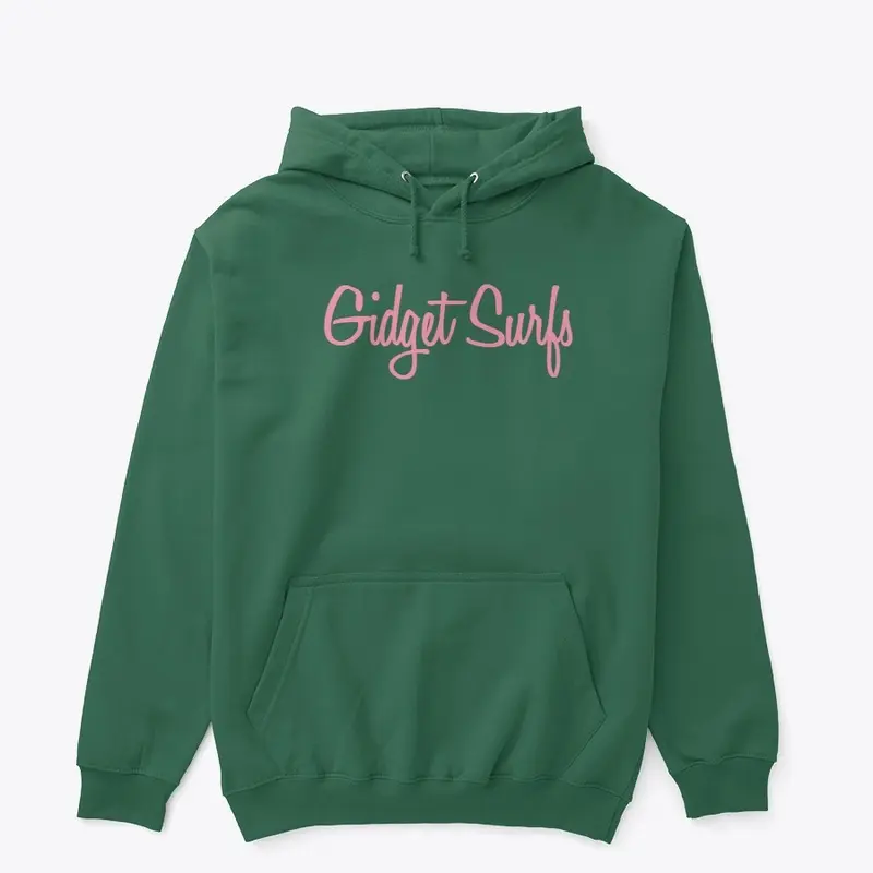 Gidget Surfs Abstract Hoodie