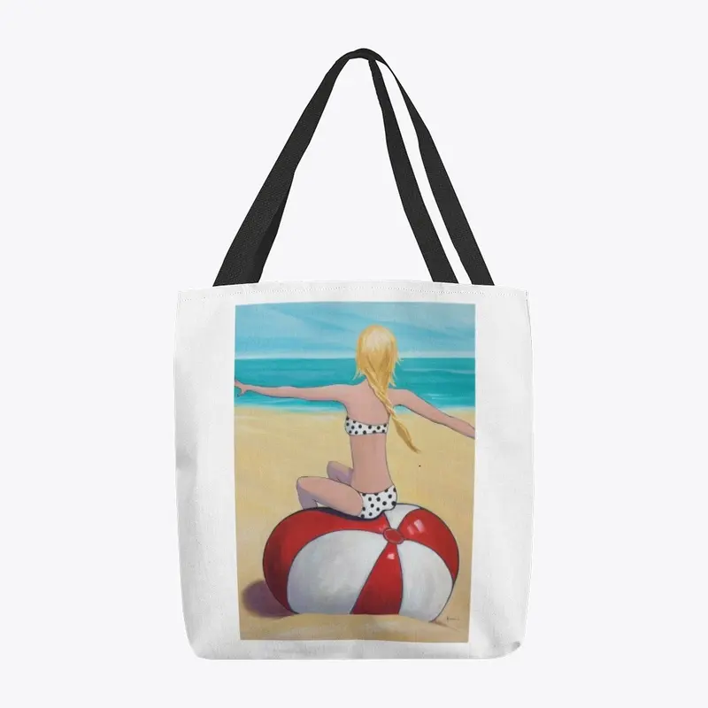 Beach Ball Beach Tote