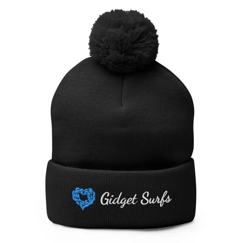 Surfer Girl Pom Pom Hat