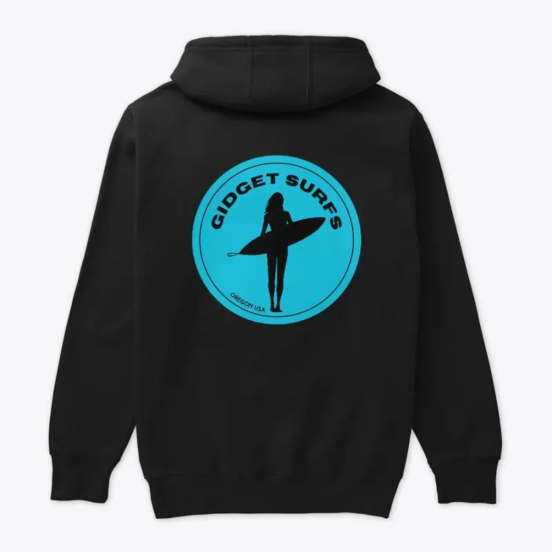 Surfer girl Circle hoodie